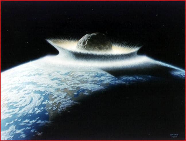 Zinātnieki apgalvo ja... Autors: Testu vecis Zemē ietrieksies asteroīds
