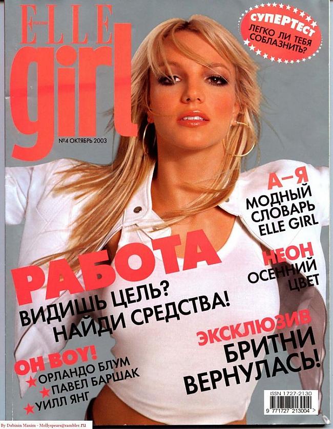ELLE Girl Russia Oct 2003 Autors: bee62 Britney Spears Magazines