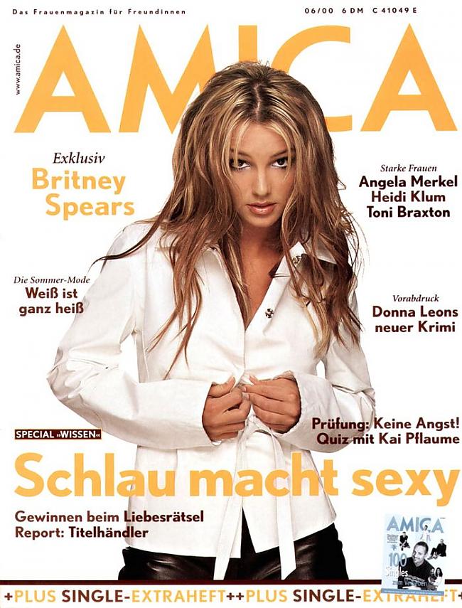 Amica Magazine June 2000 Autors: bee62 Britney Spears Magazines