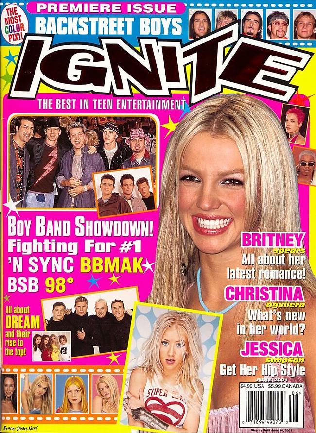 Ignite Magazine June 2001 Autors: bee62 Britney Spears Magazines