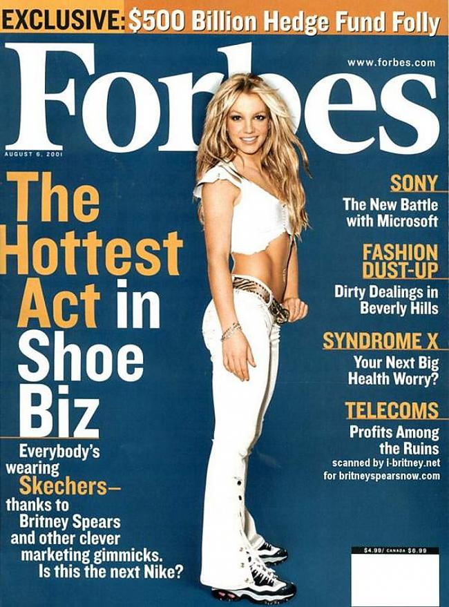 Forbes 2001 Autors: bee62 Britney Spears Magazines