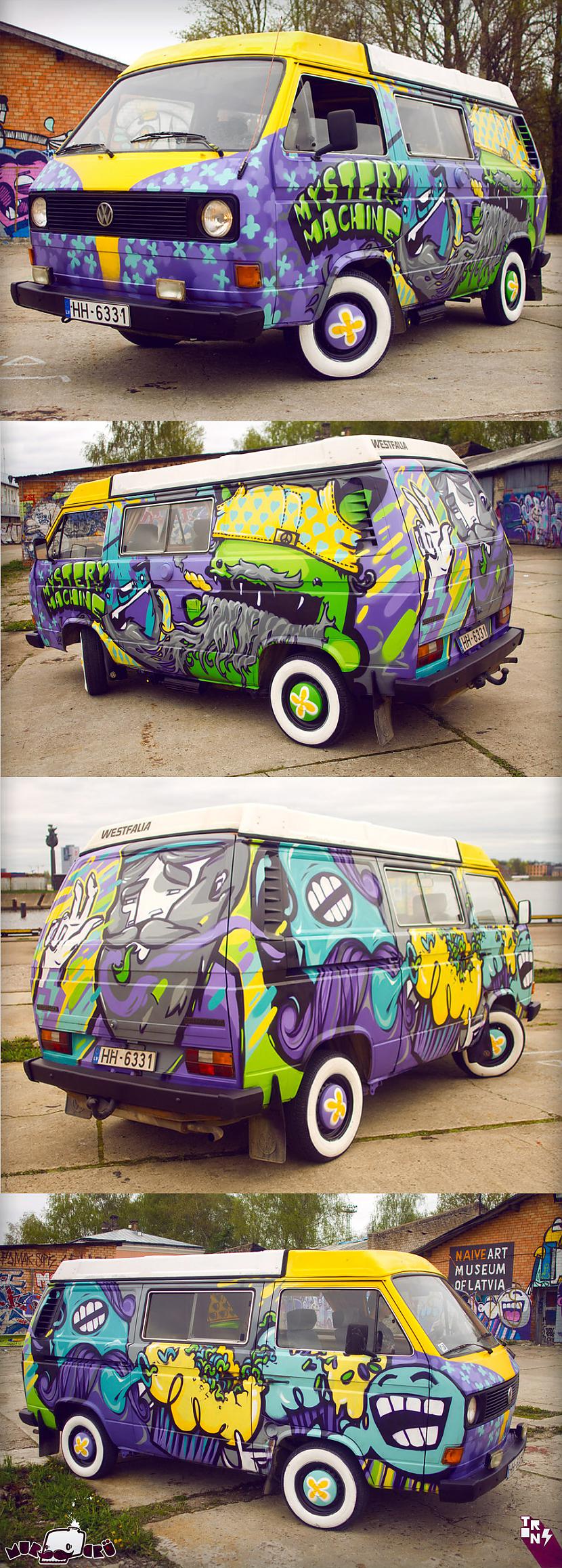 VW T3 pašmāju ražojums Autors: billii Car Graffiti 2