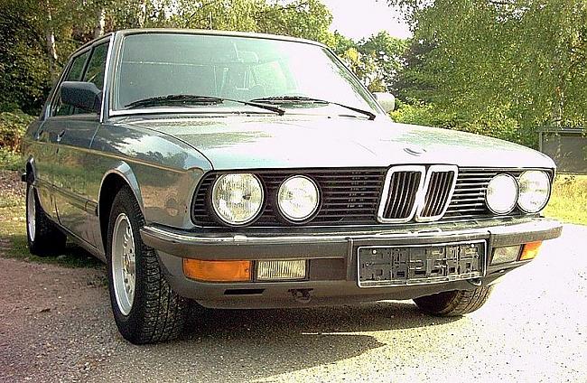 nākamais bija E28 šo auto... Autors: axell99 BMW 5 evolūcija