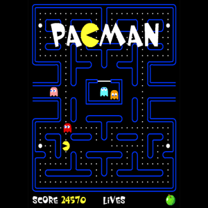 PacMan 1980  šī spēle nemazam... Autors: SoHn Vecās spēles un PS1, PC, u.c. /3/