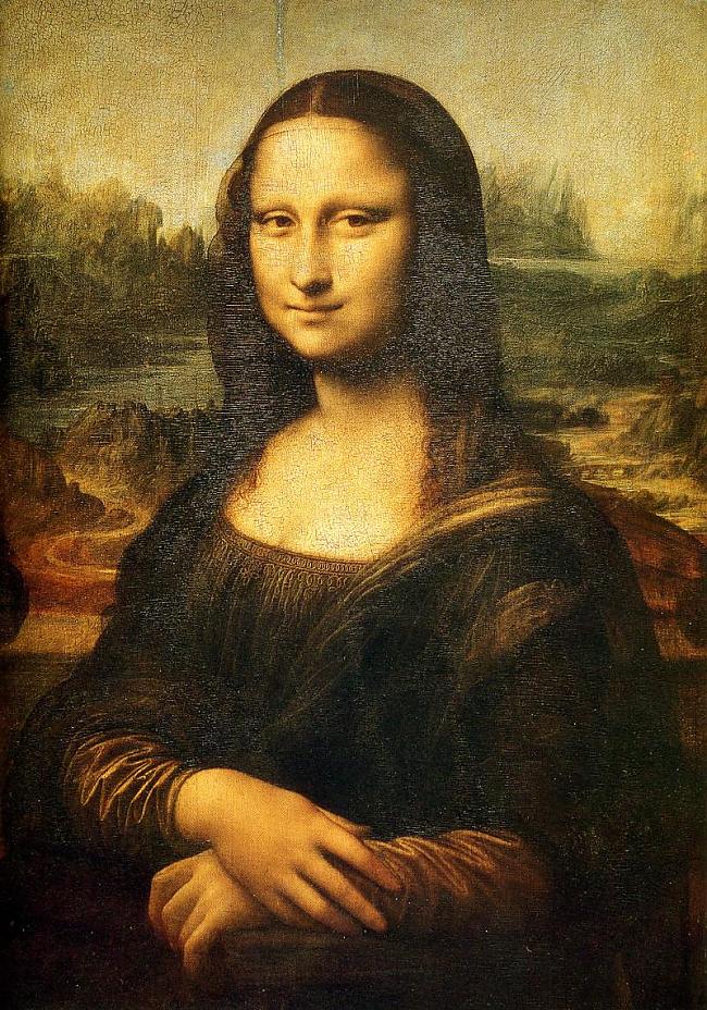 Monas Līzas ORIĢINĀLAJĀ gleznā... Autors: elements Interesanti fakti