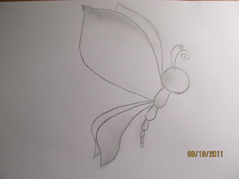un tad atliek ieēnot Autors: minihipijs kā uzzīmēt taureni kāds patīk man