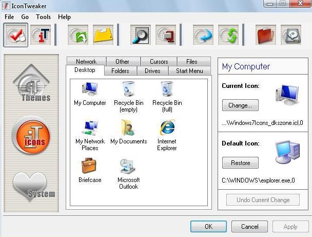 Uzspiežam divas reizes uz... Autors: kassells Windows 7 ikonas uz Windows XP.