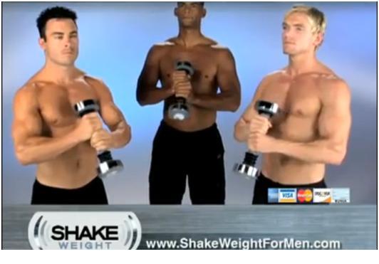 The Shake Weight Autors: Fosilija 15 lietas, kas izskatās gejiski, bet nav