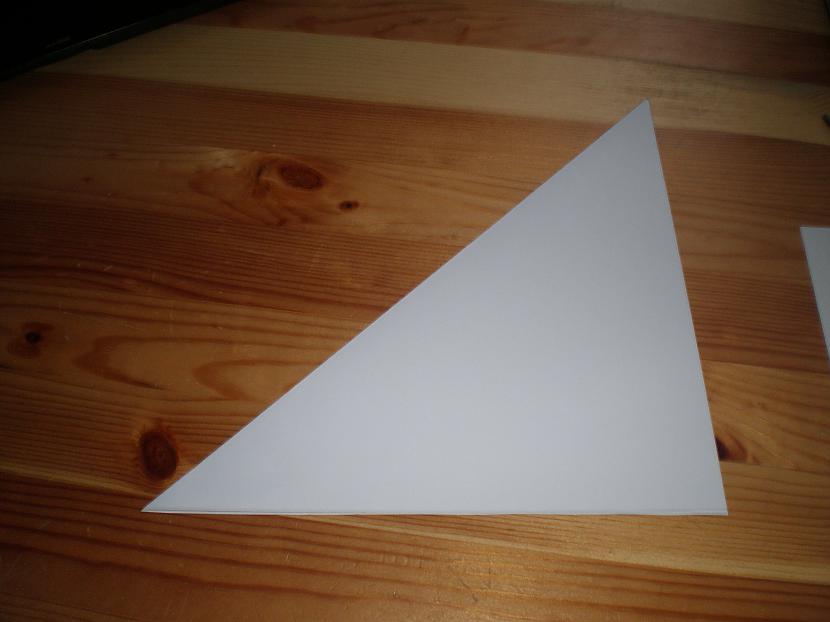 Un mums sanāca trijstūris kuru... Autors: KaaMiS13 Origami - Gulbis , Step by step
