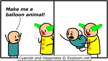  Autors: Crop cyanide and happiness! Komiksi.