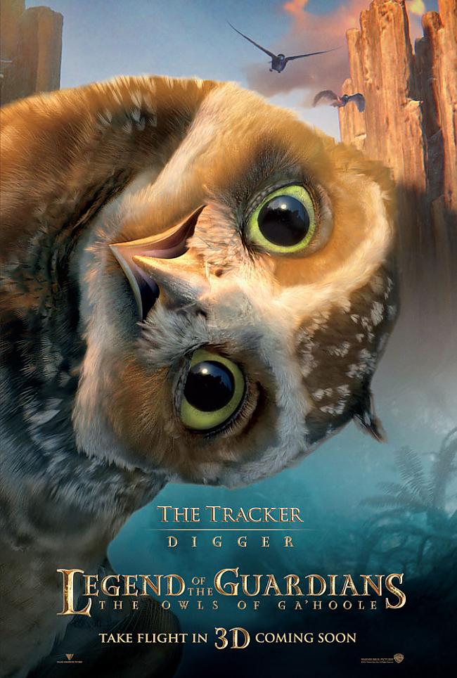 Soren un Gylfie aizbēg un ceļā... Autors: este1 Legend of the Guardians: The Owls of Ga'Hoole