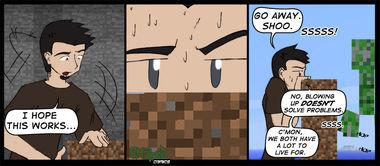  Autors: HidanScythe Minecraft komixi!