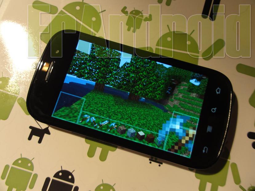 Apps darbībā Autors: Fosilija Minecraft priekš android.