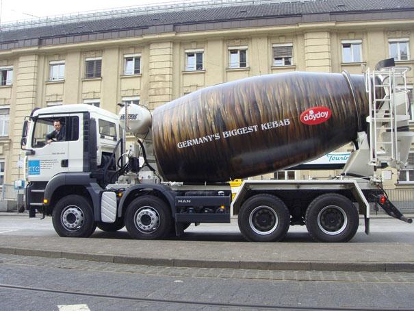 Vācijas lielākais kebabs Autors: ZaZZ99 Neredzētas atjautīgas reklāmas