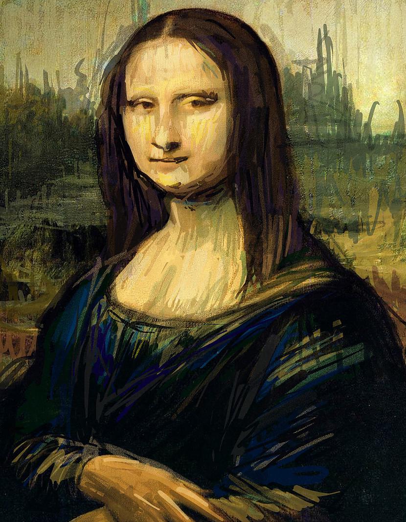 Маска mona lisa корея