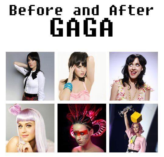  Autors: Datelee1212 Popzvaigznes pirms un pēc Lady Gagas!