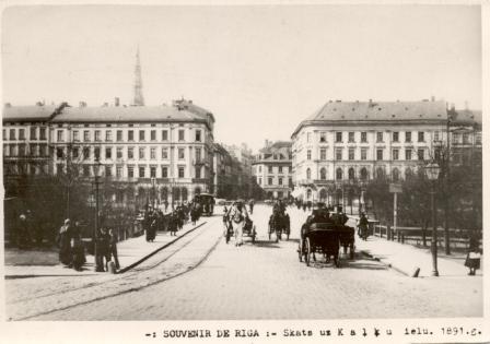zirgu tramvajs 1891 gadā Autors: terorz Rīgas tramvajs