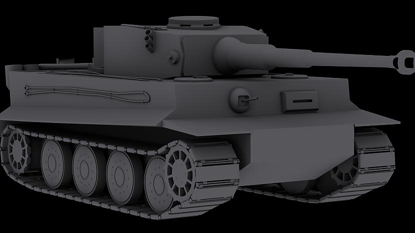  Autors: godie 3DS MAX Panzerkampfwagen Tiger