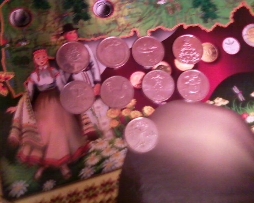 Visas deviņas monētas  Autors: NUCKAL Mana LV 1latnieku kolekcija!!!
