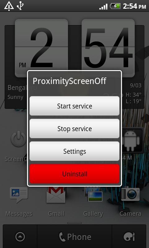 Proximity Screen OffTelefons... Autors: ML Noderīgas Aplikācijas priekš Android