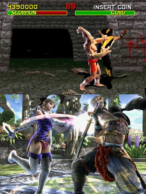 Mortal Kombat VS Soul Caliber... Autors: Dovakins Jaunās spēles pret vecajām spēlēm