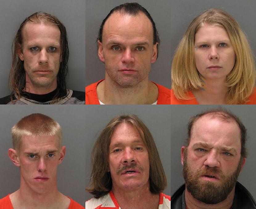 Šie ir 6 smagi noziedznieki... Autors: Mētra Atpazīt noziedznieku?