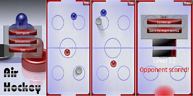 Air HockeyGaisa hokejs Autors: kora007 Šis un tas priekš Nokia s60v5 lietotājiem