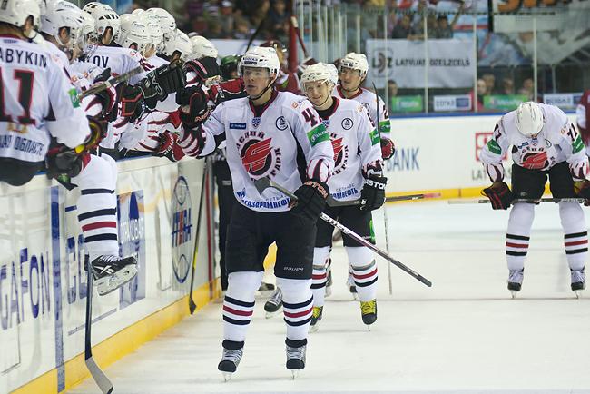   Autors: ak34 Foto: Dinamo piekāpjas Omskas Avangard