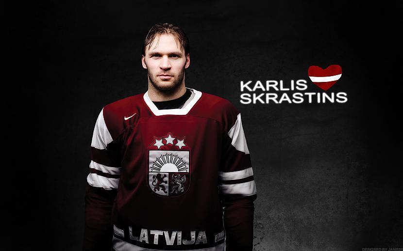 Kārlis Skrastiņš by Janis95 Autors: Pakitoo Hockey Wallpaper's