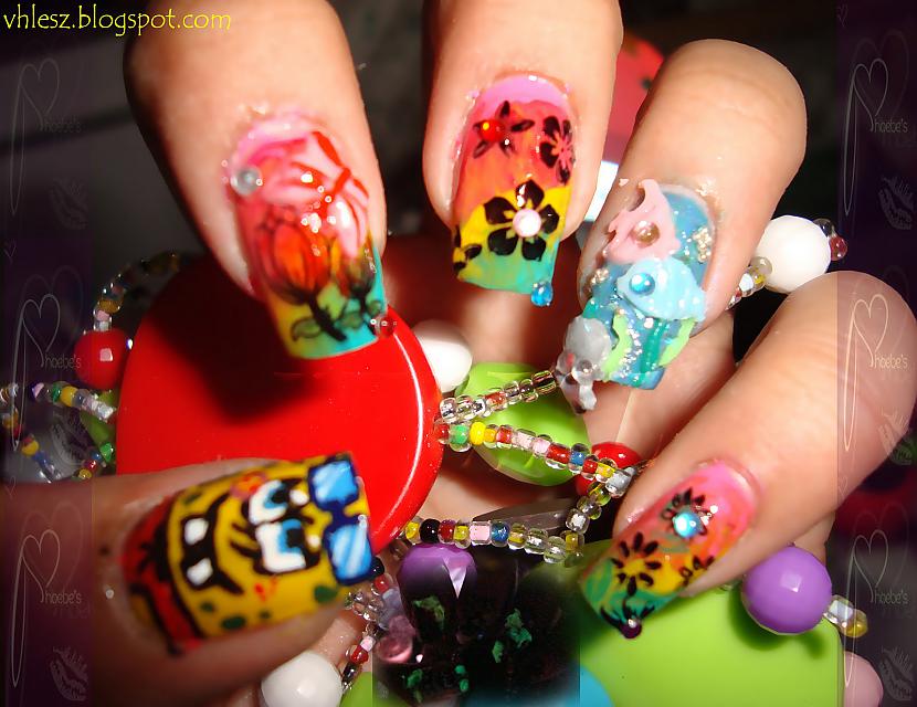 Autors: Gossip21girl Nail art :)