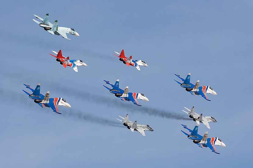 Russian Knights un The Swifts... Autors: thunderbird Russian Knights