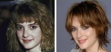 Winona Ryder Autors: Fosilija Kā 20 slavenības izmainījas laika gaitā.