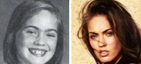 Megan Fox Autors: Fosilija Kā 20 slavenības izmainījas laika gaitā.