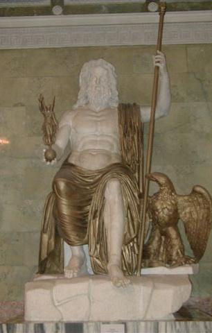 Zeva statuja atradās 466  456... Autors: Fosilija Septiņi pasaules brīnumi.