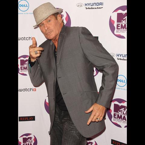 David Hasselhoff Autors: Kate2 Slavenības uz sarkanā paklāja Mtv EMA 2011