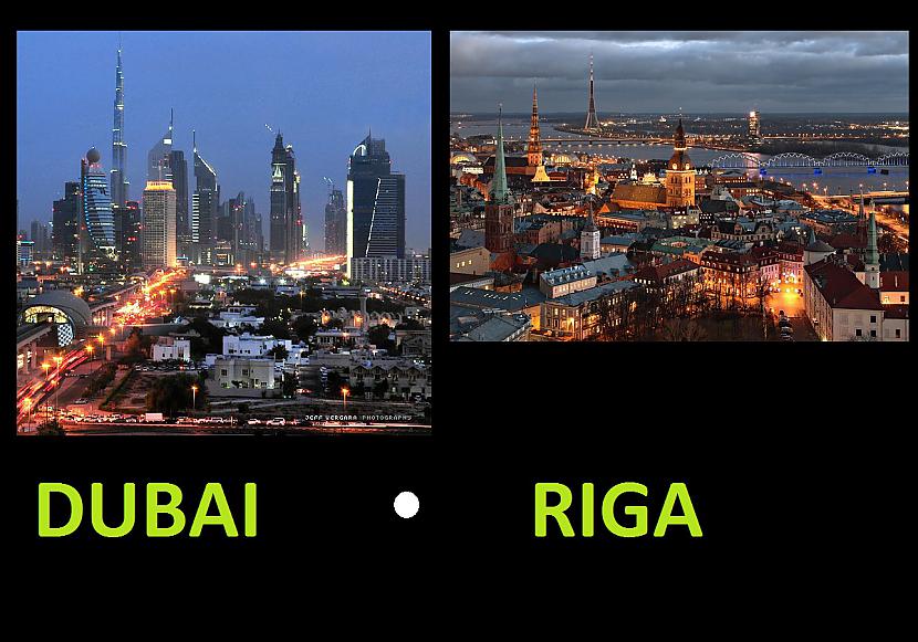 Abu pilsētu panorāmas naktī Autors: ghost07 Rīga vs Dubaija