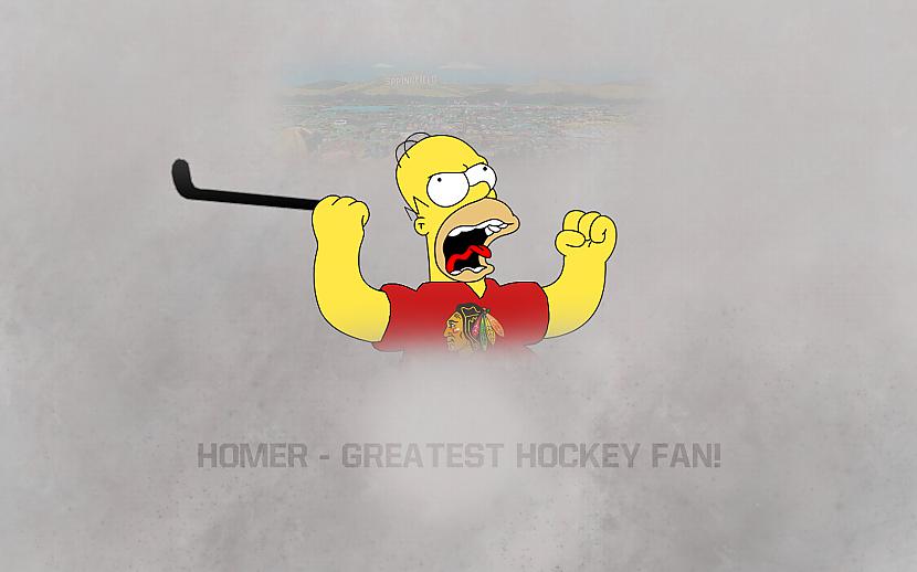Homer Simpson hockey fan Autors: krishh Manis taisītās ekrāntapetes v2