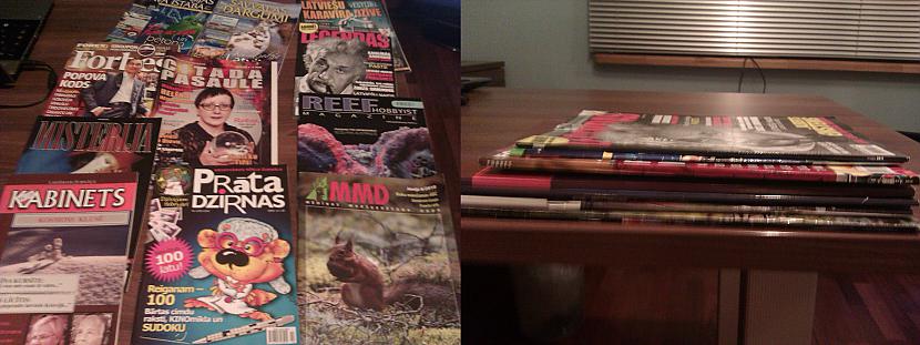 Un Šie ir tie žurnāli kuri man... Autors: CreepyGuy Mana žurnālu kolekcija...