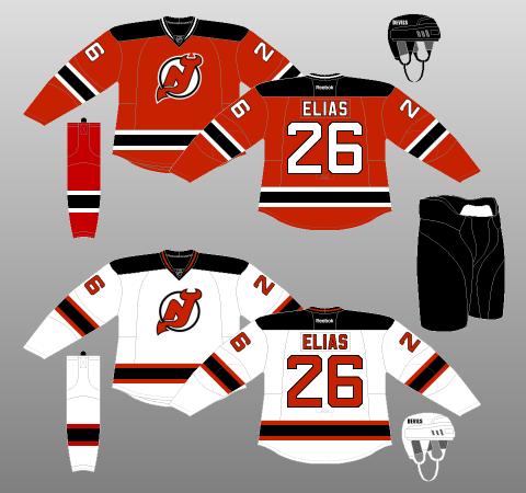 New Jersey Devils Autors: axell99 2011-2012 gada sezonas NHL uniformas