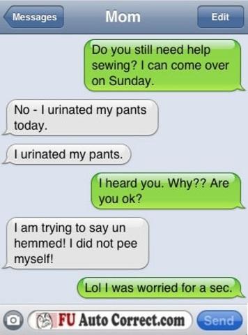  Autors: AwesomeOne autocorrect strikes again part 3