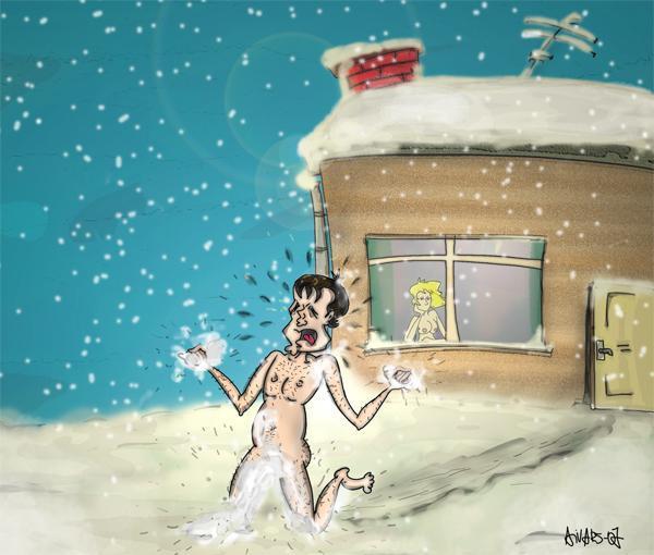  Autors: Pončo Par godu pirmajam sniegam!