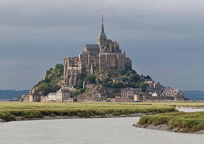 Vieta ir ļoti fantastiska un... Autors: Fosilija Mont St. Michel