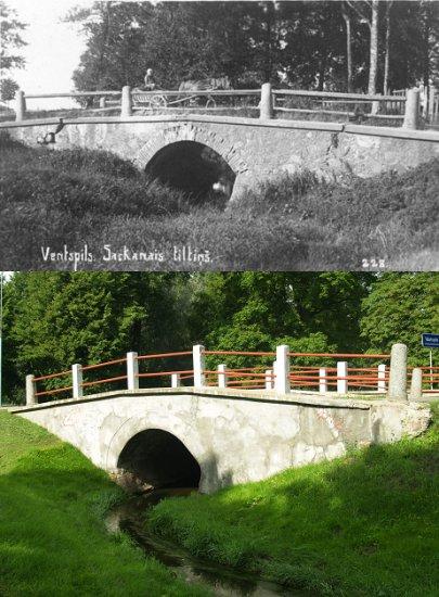 Sarkanais tilts Kuldīgas ielā... Autors: VnkRaichs Ventspils 20. gadsimtā
