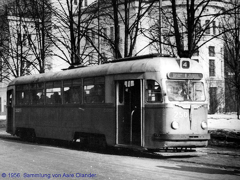 RT54 19541966 Autors: SinagogenBombardiren Rīgas tramvaju attīstība