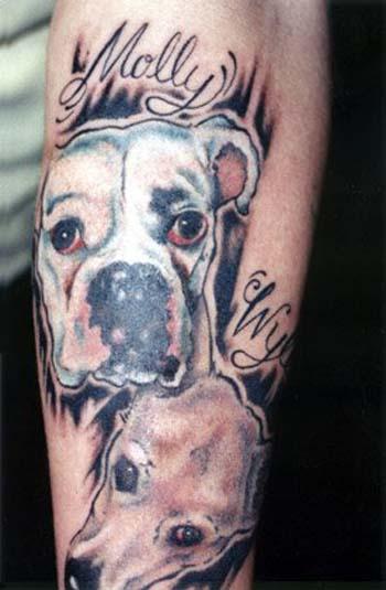 Suns Simbolizē uzticību... Autors: Sadwolf Dzīvnieku tetovējumu nozīme 2.