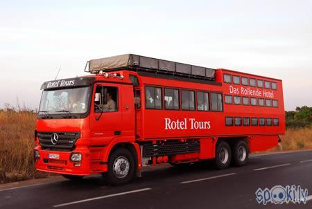 Rotel The Hotel Truck Autors: whateverusay 10 apbrīnojamākās mašīnas uz zemes