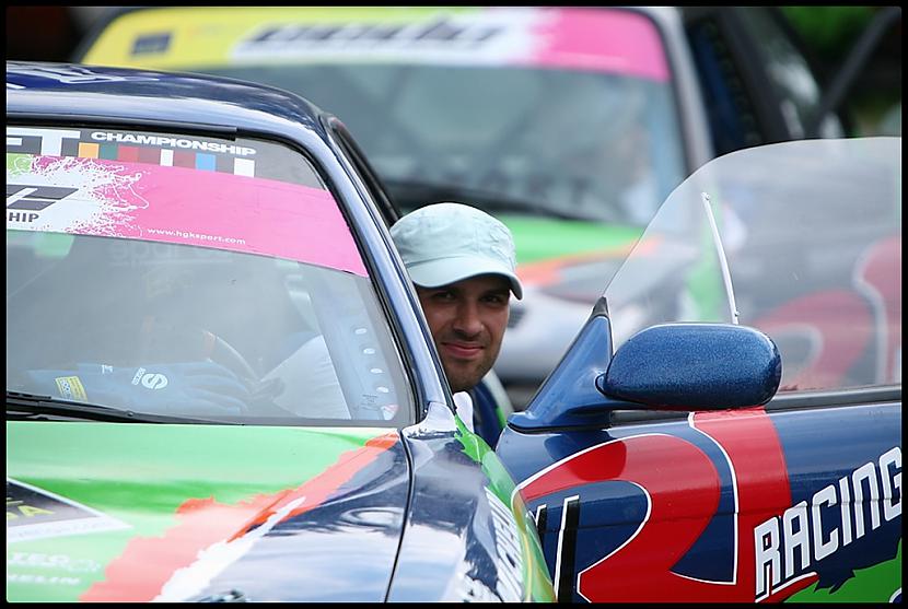 Raivo Mužiks brauc ar Nissan... Autors: Fosilija Latvijas Pro Drifta Auto Apskats Ar Pilotiem 2010.