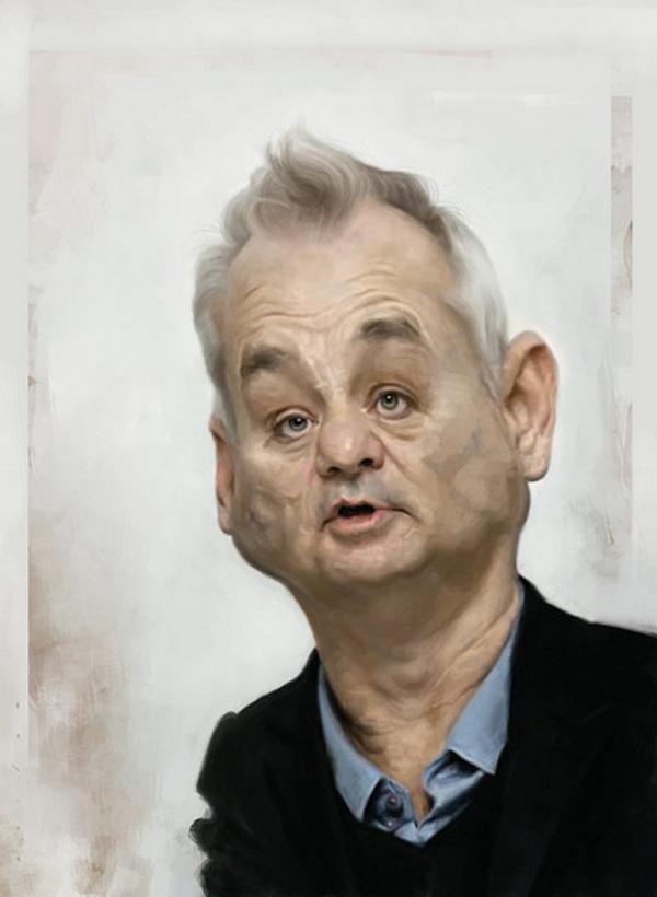 Bill Murray Autors: ZveeRiņš Aktieru karikatūras [2]