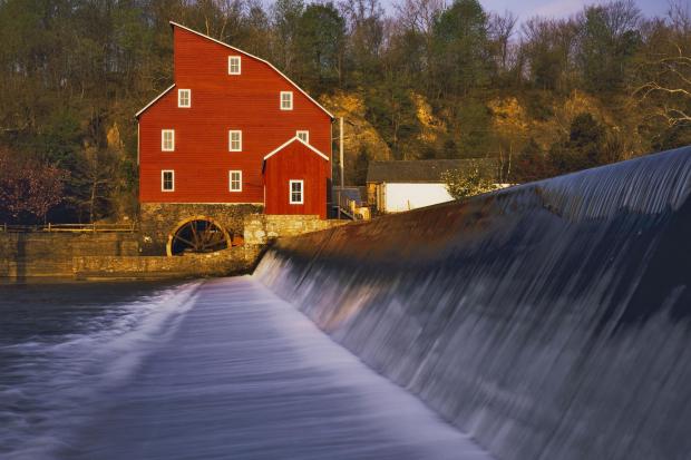 Spring Morning at Clinton Mill... Autors: wodka Dabas skati VOL 1