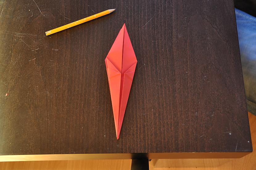 un apgriežam otrādi un... Autors: The Anarchist StepByStep: Origami Dzērve